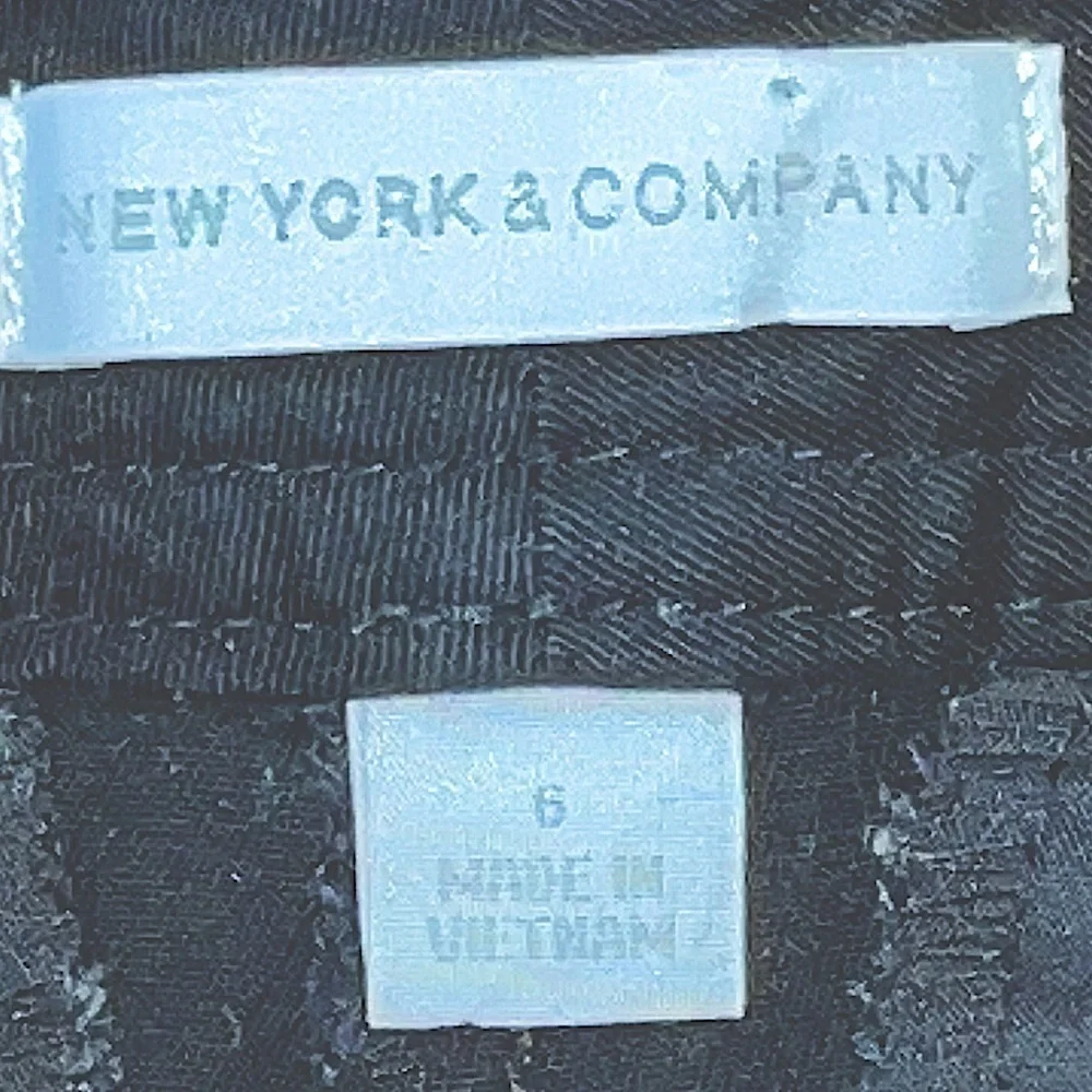 ❤️New York &‎ Co Black Shorts Size 6
